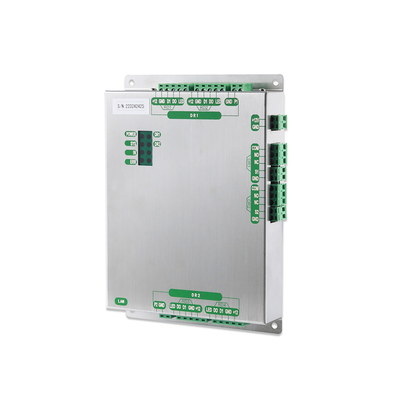 Zugangskontrollbrett mit Stromversorgung Wiegand Zugangskontrollsystem ZK C3-100 C3-200 C3-400 TCP/IP Türzugangskontrolle